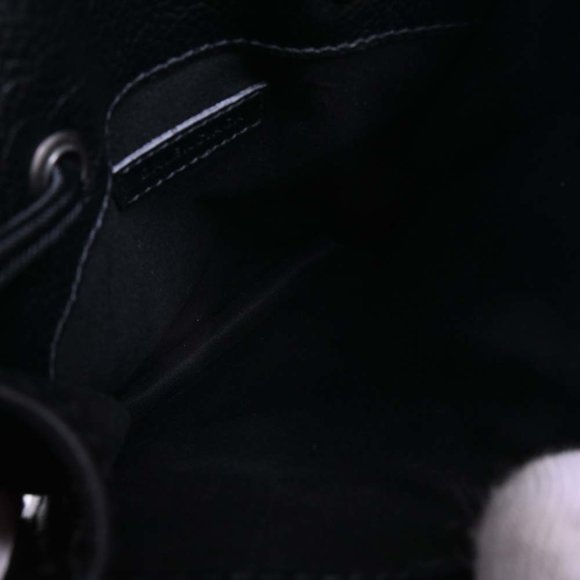 BALENCIAGA Leather Explorer Small Pouch Shoulder Bag 532298 Black Women's - Picture 5 of 9